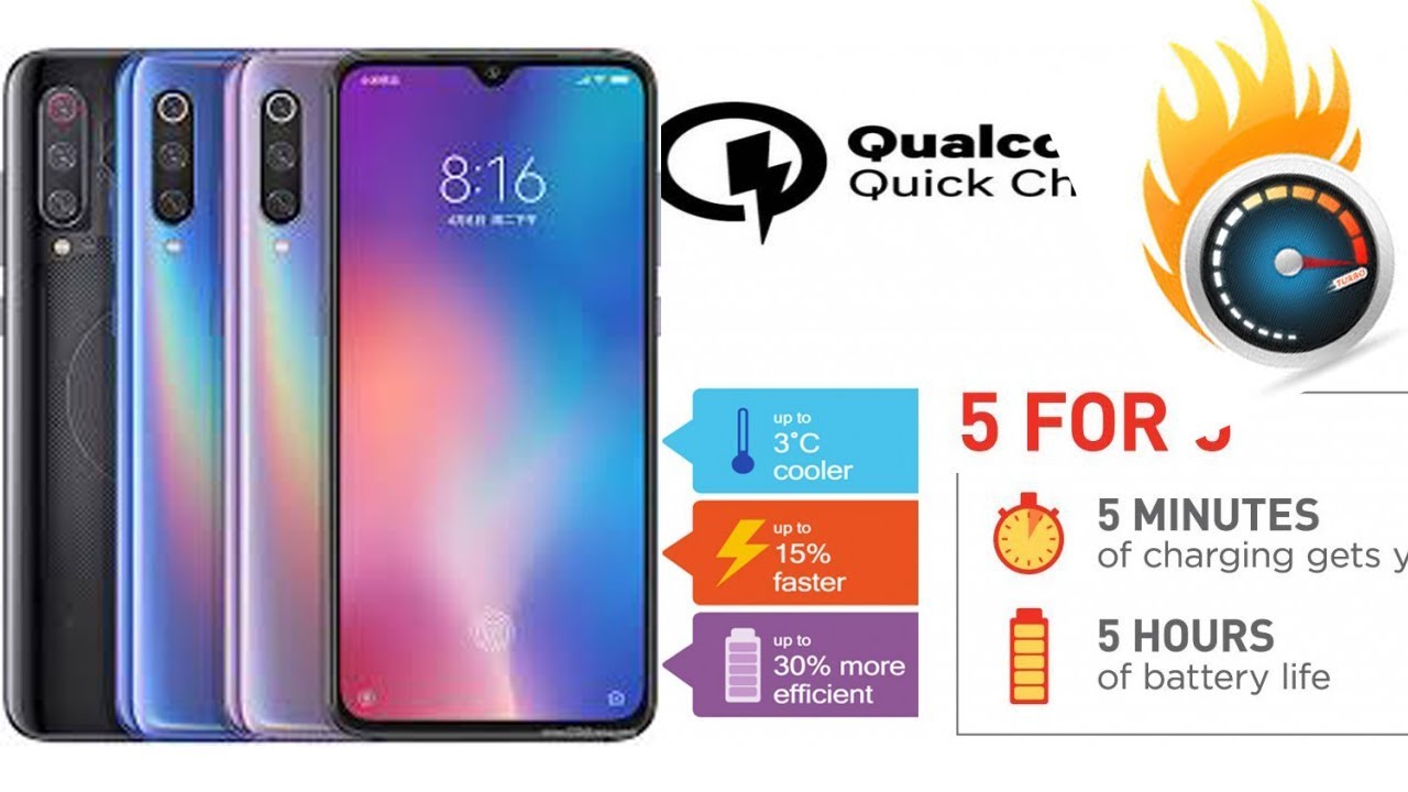 Xiaomi Mi 9 Charging Test!  27W Quick Charge 4+ Fully Charged In An Hour