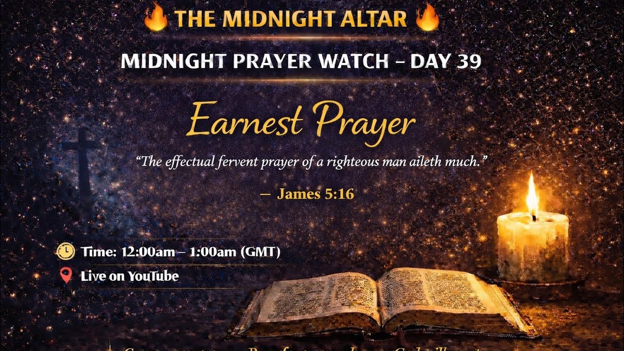 Midnight Prayer Watch | Day 39 | A|
