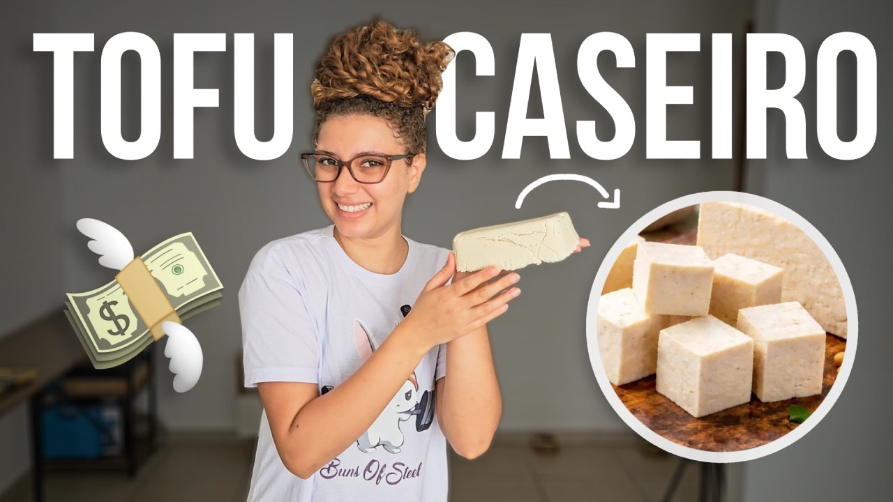 Receita Completa de Tofu Caseiro por apenas R$ 1,00 cada!