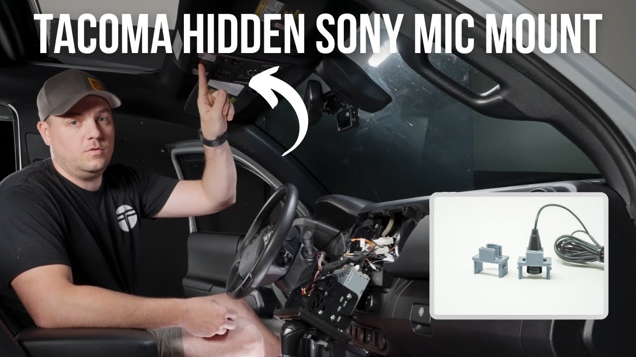 Скрытое крепление для микрофона Sony для Toyota Tacoma | Trail Grid Pro