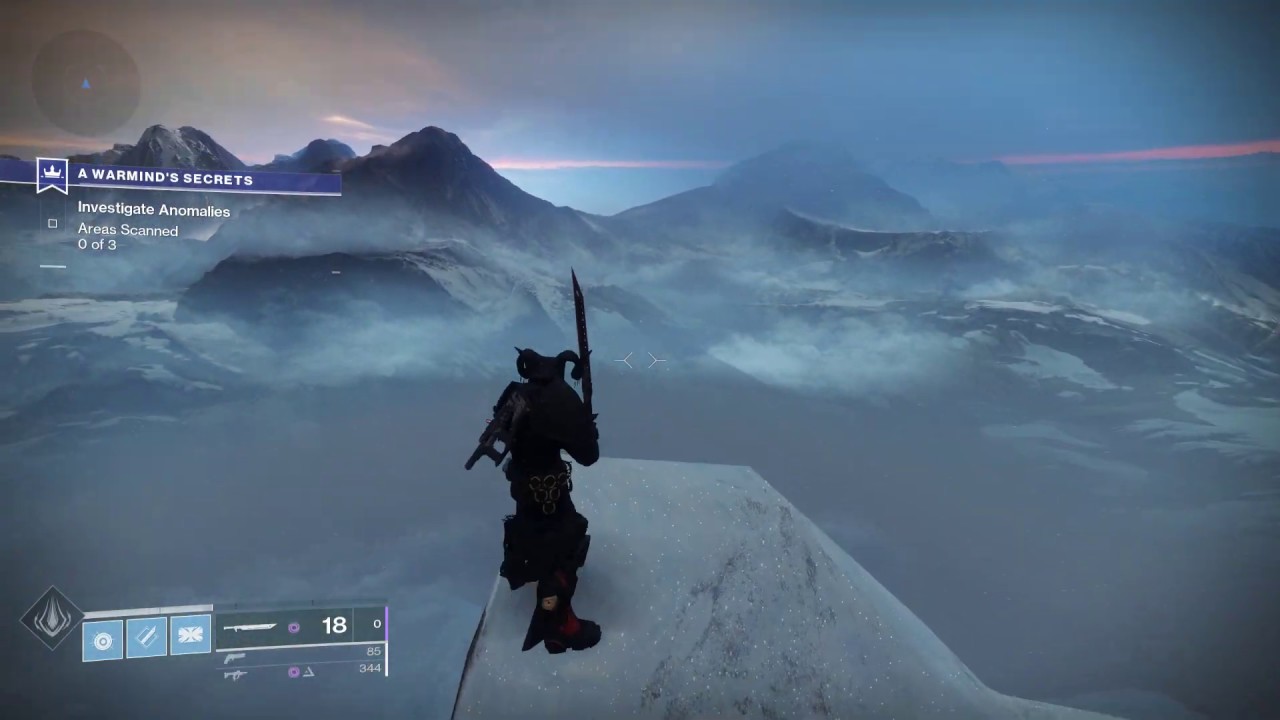 Climbing to the Top of Felwinter's Peak in Destiny 2
