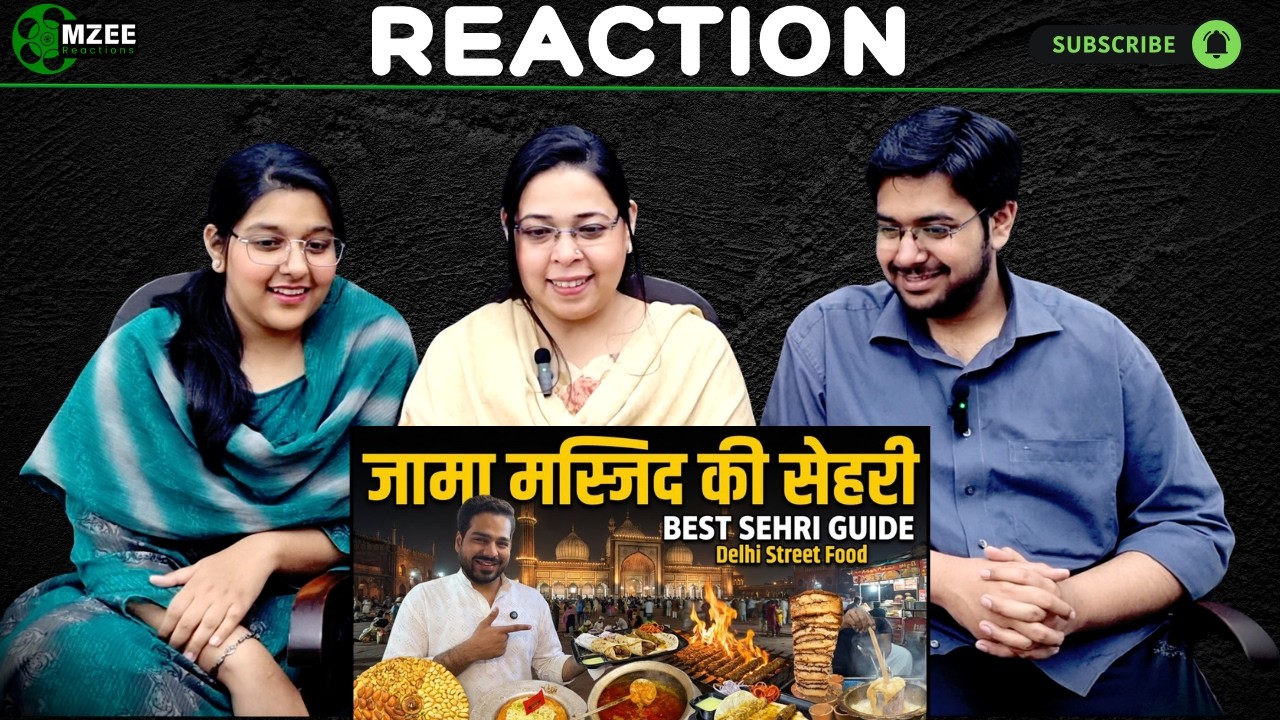 Sehri at Jama Masjid Matia Mahal Street Food - Old Delhi 😍 Ramadan 2026 | Reaction!