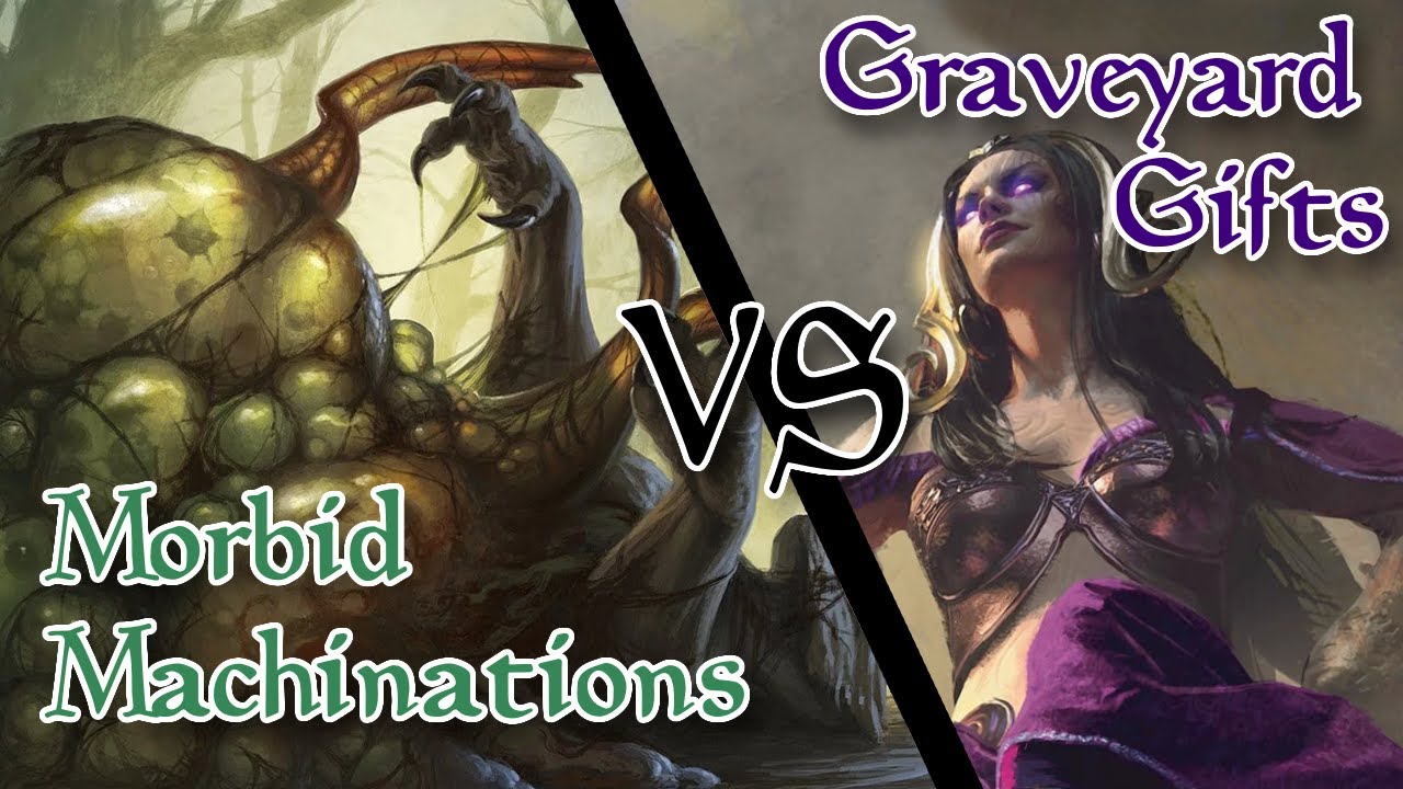 MTG Arena  Starter Deck Duel - Morbid Machinations vs. Graveyard Gifts