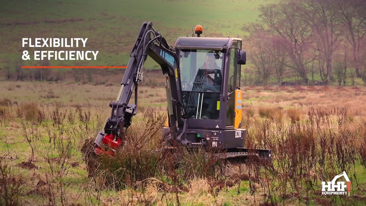 HHH Equipment - Rototilt R1 Tiltrotator  Forestry Mounding