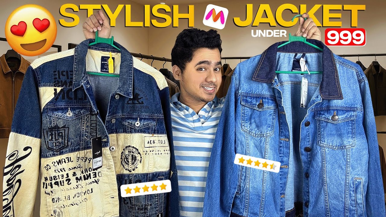 5 Best Winter Jackets For Men 🔥|Myntra Jackets Haul 2025
