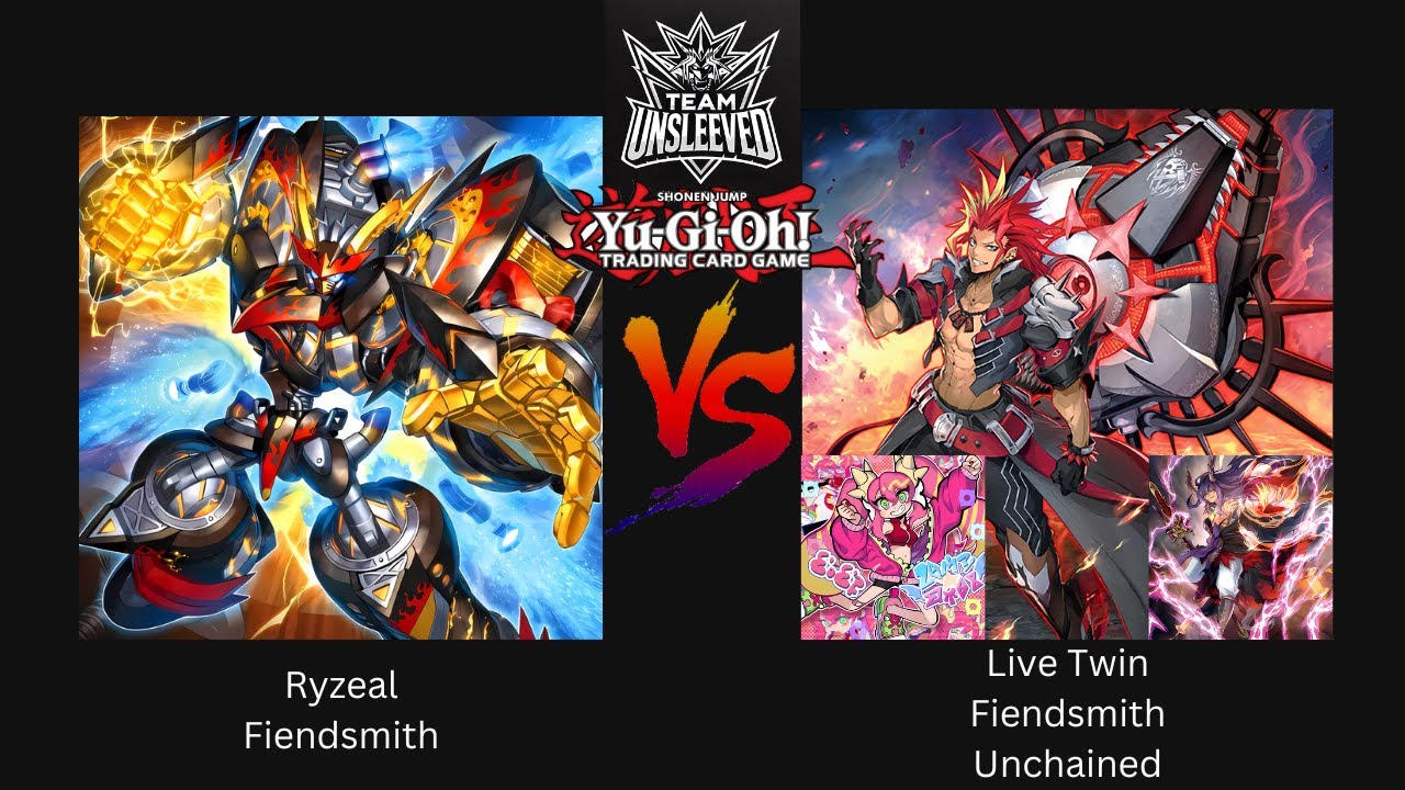 TeamUnsleeved | Ryzeal Fiendsmith vs Live Twin Fiendsmith Unchained | POV (Pre ALIN)