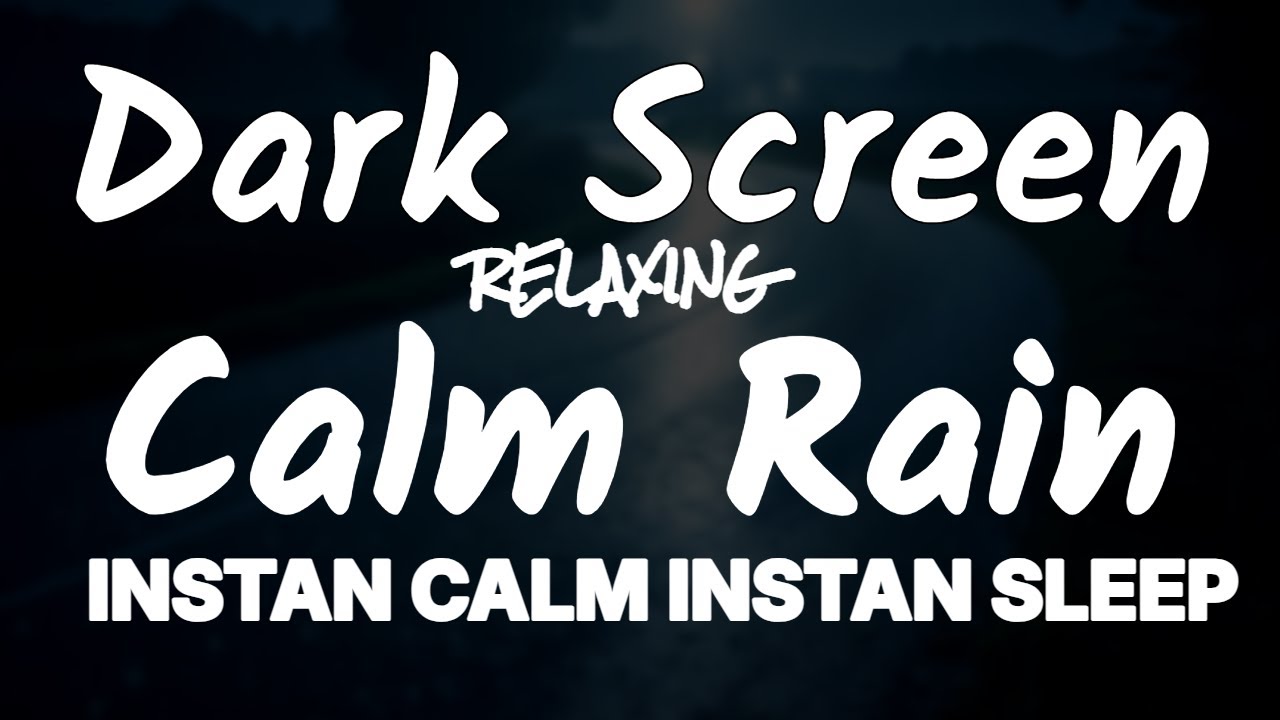 Intense Rain Sounds for Sleeping  Stress Relief