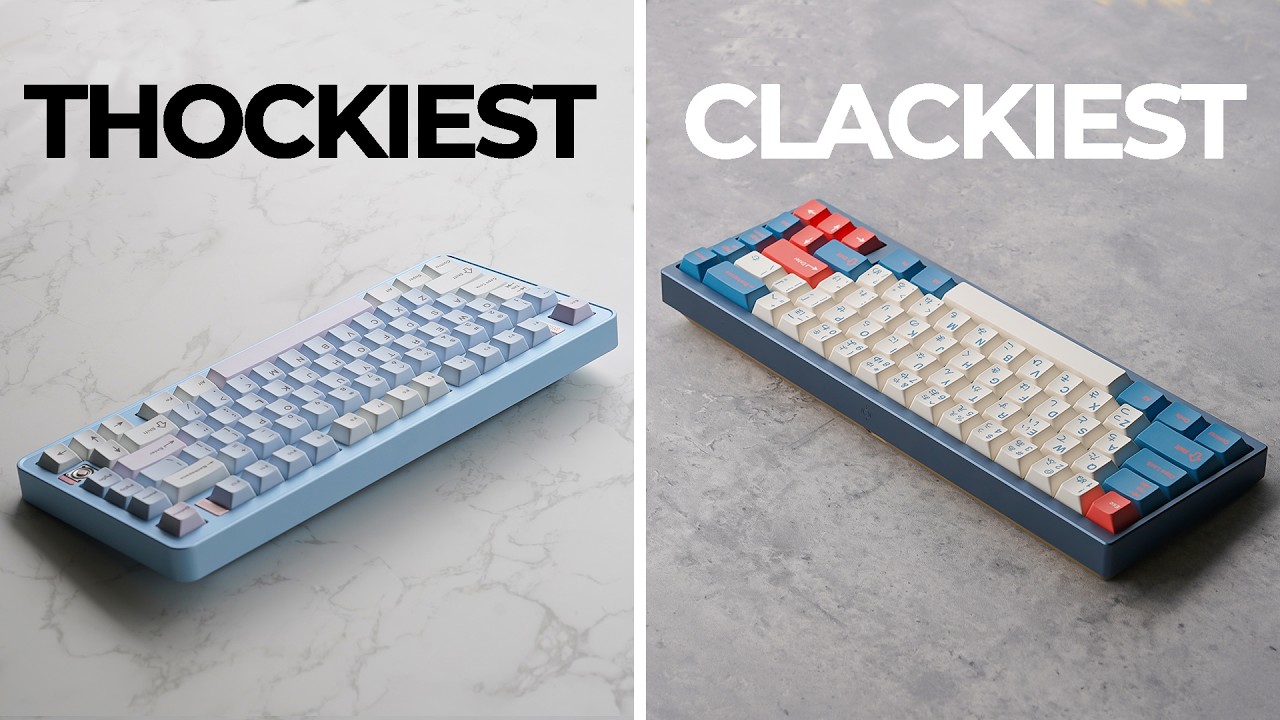 I Build The THOCKIEST & CLACKIEST Keyboard!