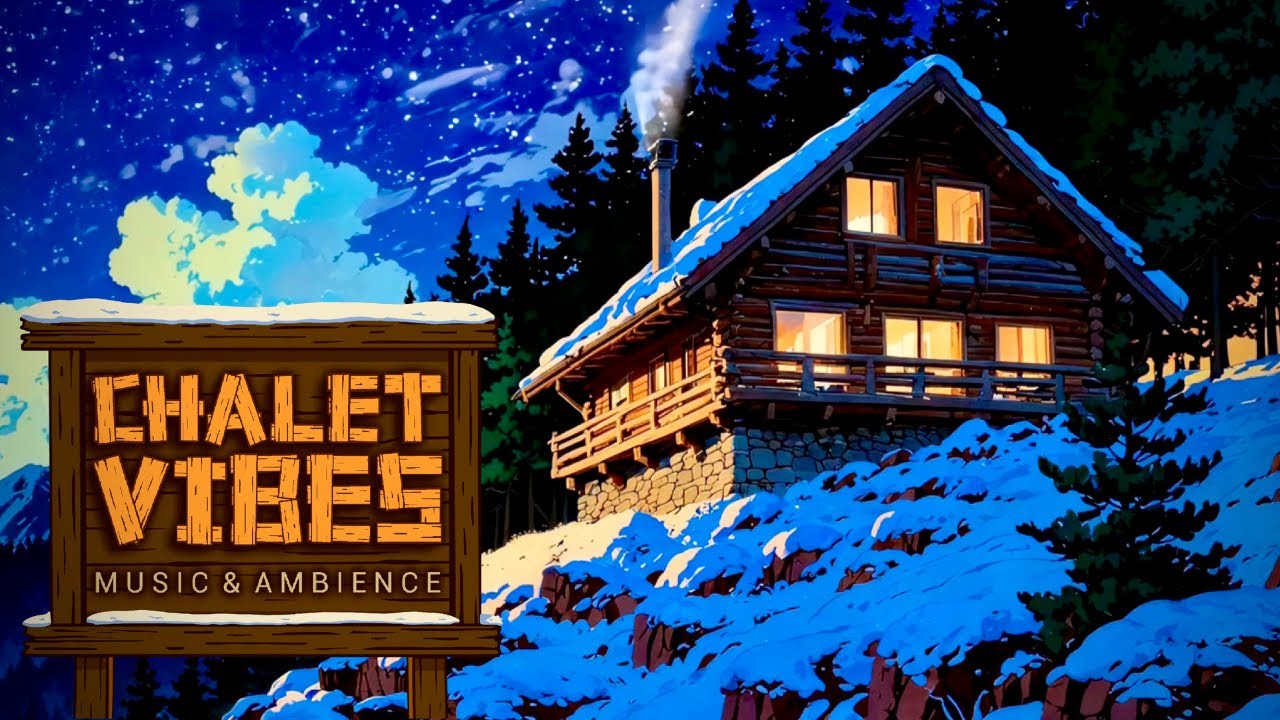 ✨ Soft Jazz Beats for Quiet Nights 🌙 | Midnight at the Chalet | Mizu Temple 🌙