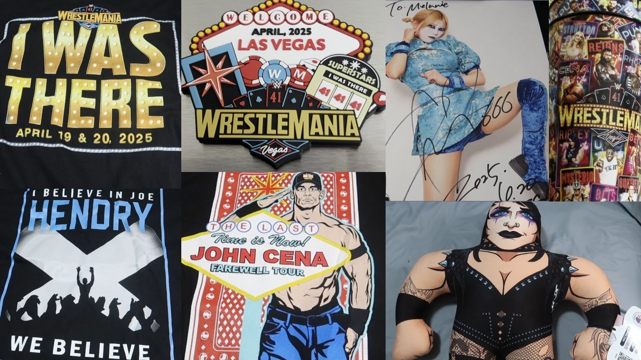Merch Outta Nowhere #8 - Merch From WrestleMania 41 Week