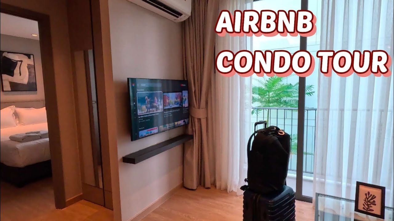 Tierra Residences Airbnb Condo Tour in Bangkok Thailand 🇹🇭