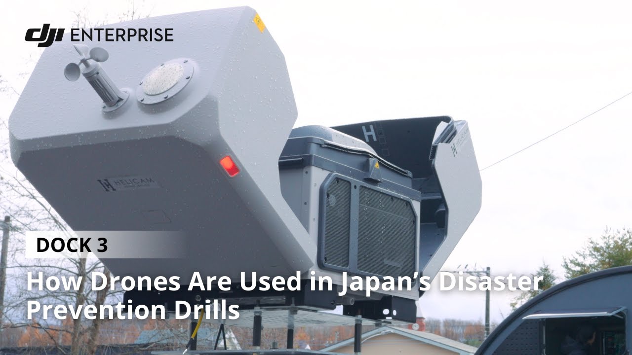 DJI Dock 3: How Drones Are Used in Japan’s Disaster Prevention Drills