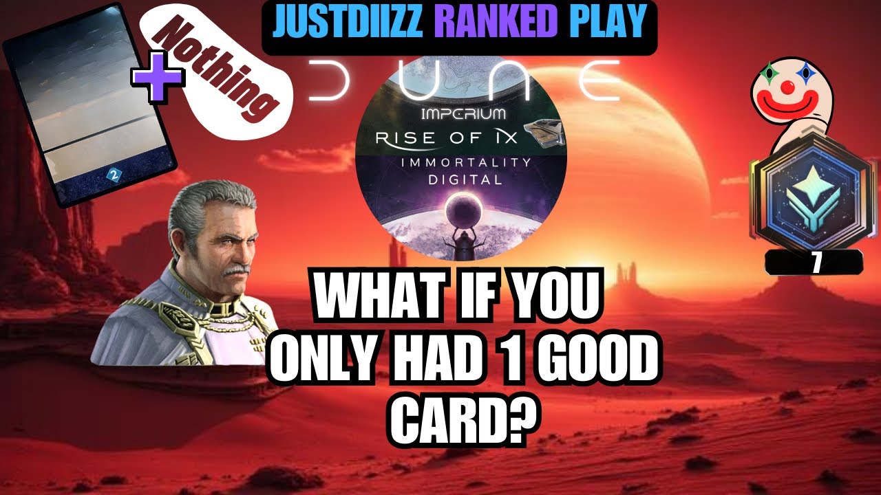 Only 1 Good Card the Entire Game?! |Dune Imperium Ranked|