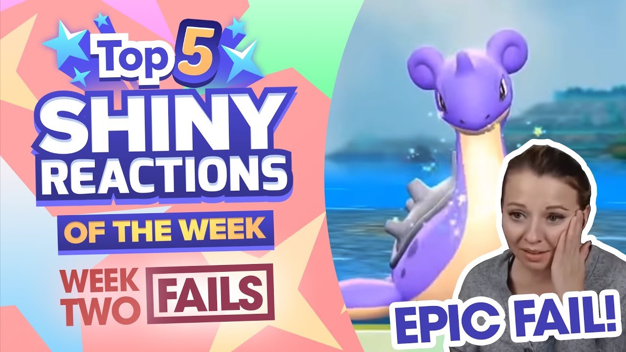 TOP 5 SHINY FAILS OF THE WEEK! Pokemon Let's GO Pikachu and Eevee Shiny Montage! Week 2