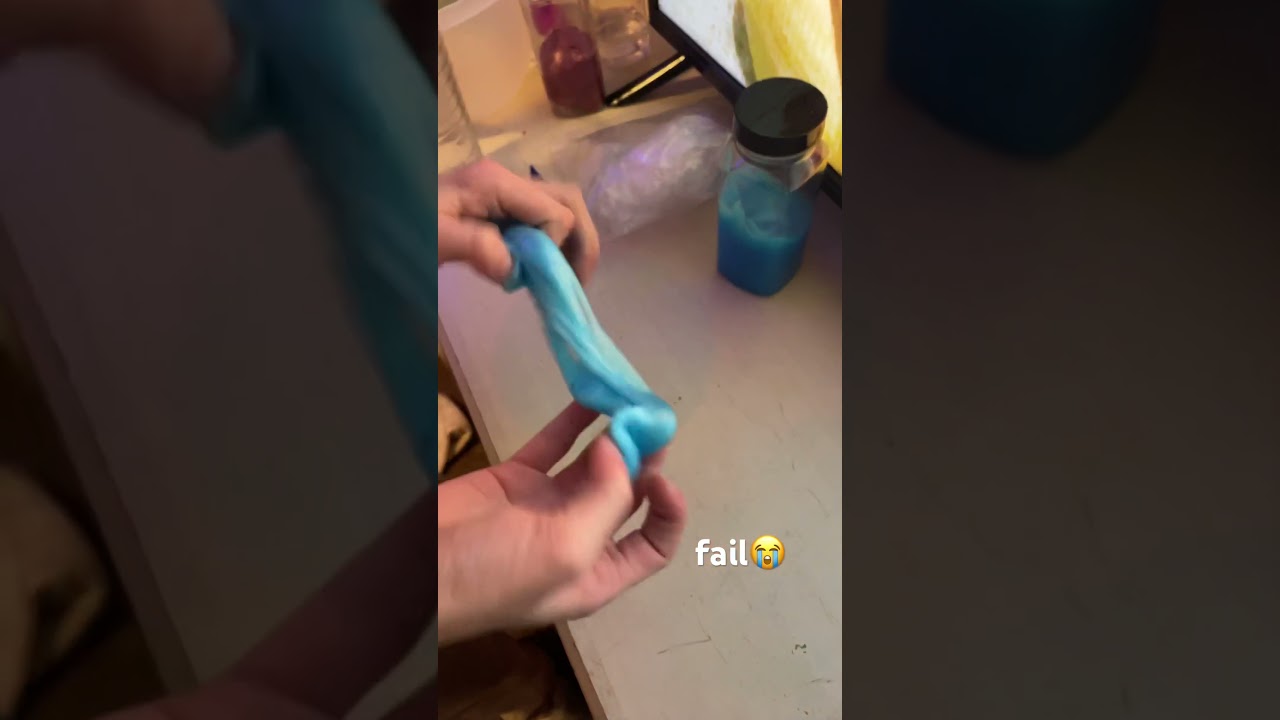slime fail #fail #slime #slimefail