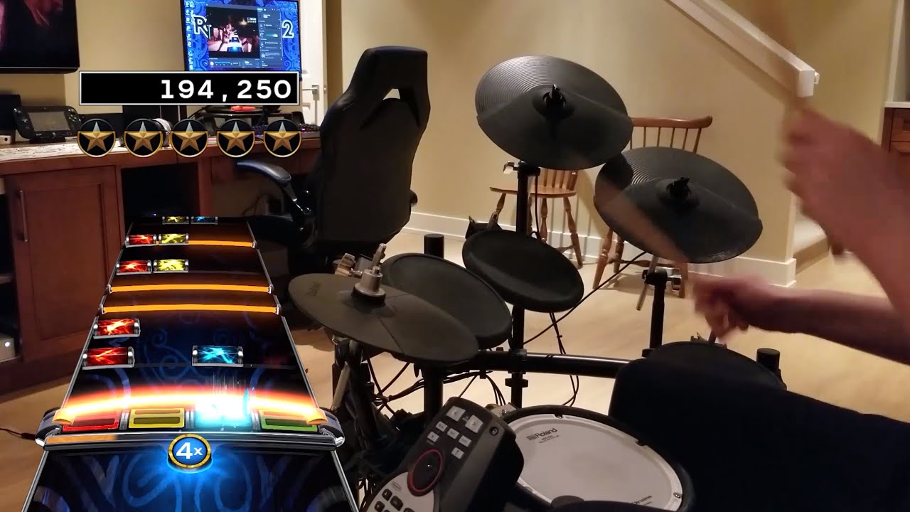 Otherside by Red Hot Chili Peppers | Rock Band 4 Pro Drums 100% FC