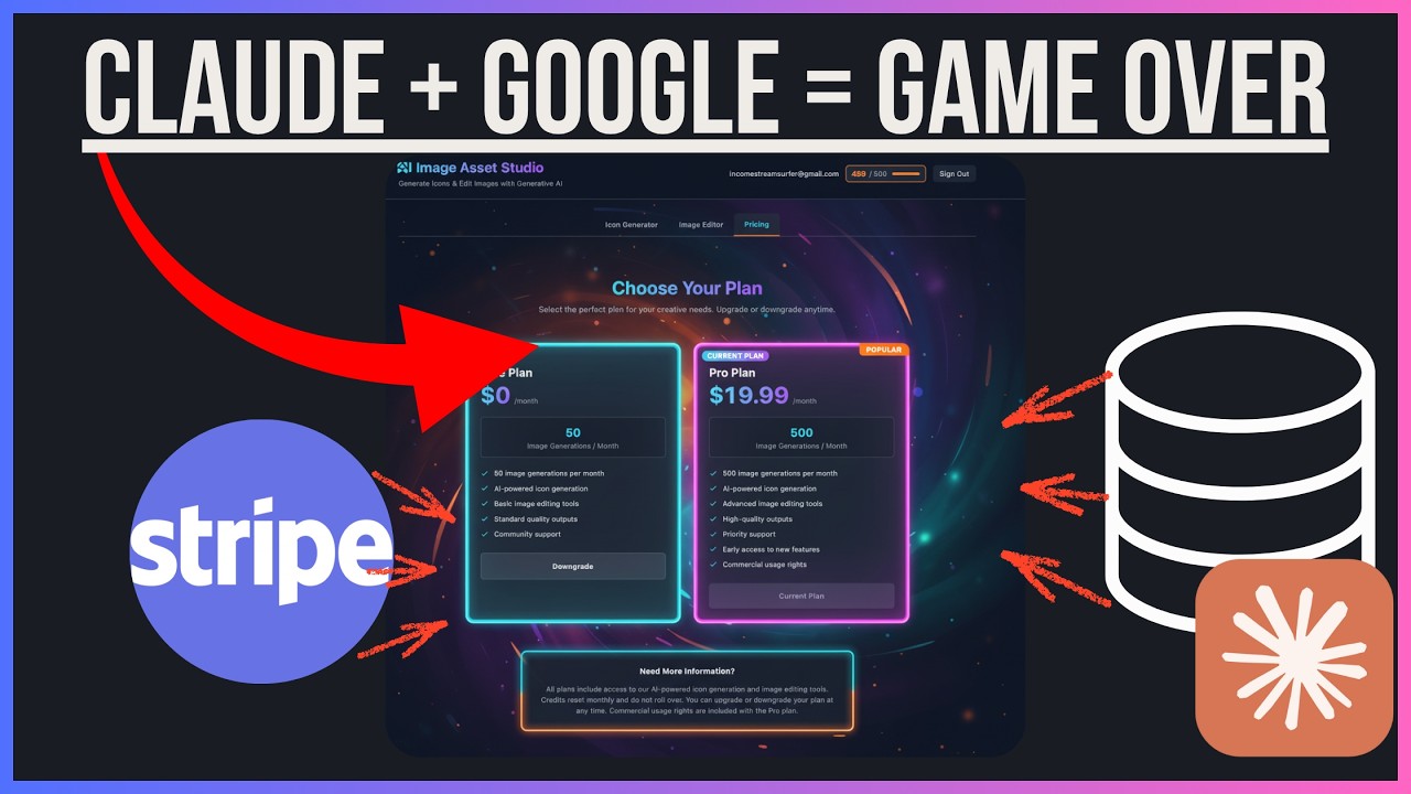 Claude Code + Google AI = полноценные приложения МГНОВЕННО