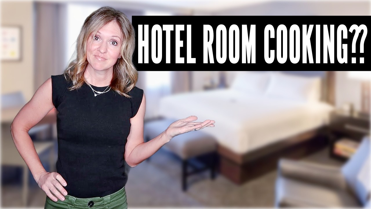 I Cooked Every Meal in My Hotel Room | Here's What I Made
