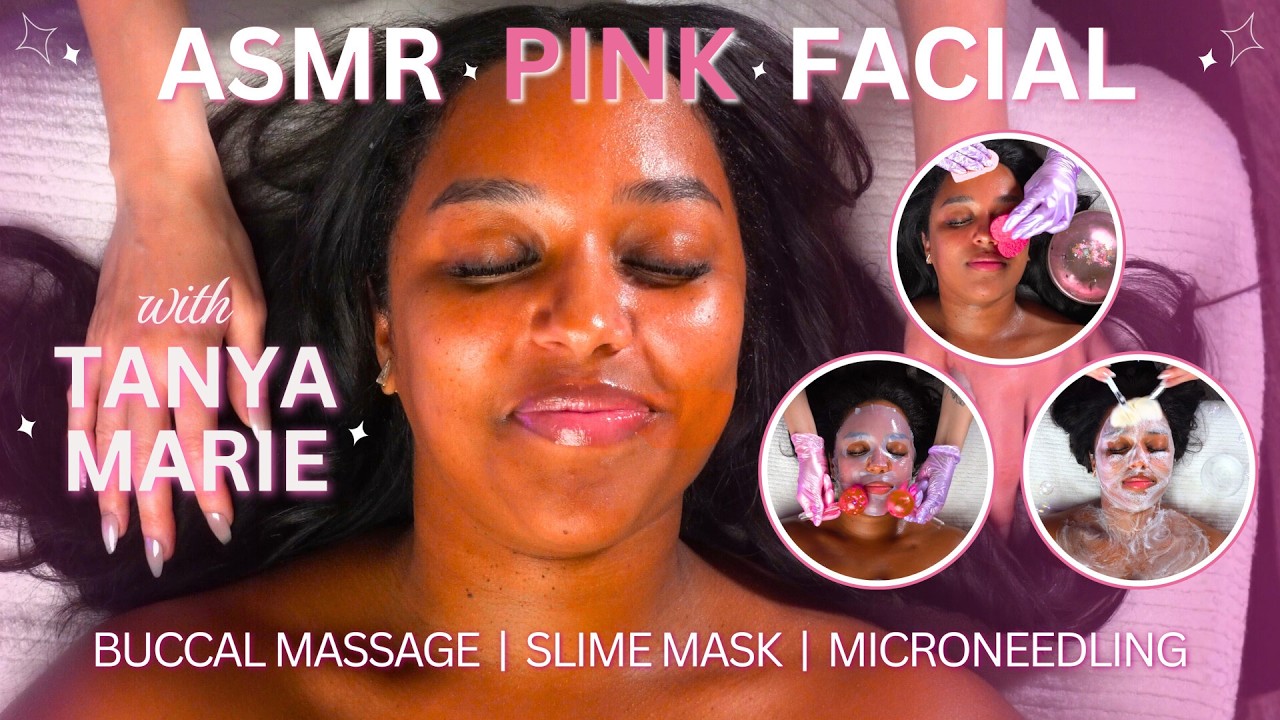 ASMR Pink 'This or That' Facial with Tanya Marie#asmr