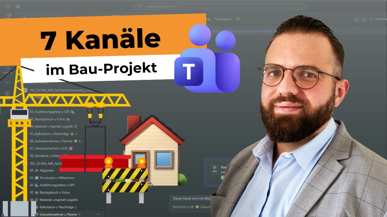Realtalk: Warum Bauprojekte ohne diese Struktur in Microsoft Teams scheitern