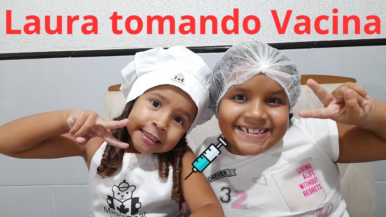 Laura Tomando Vacina sem Chorar