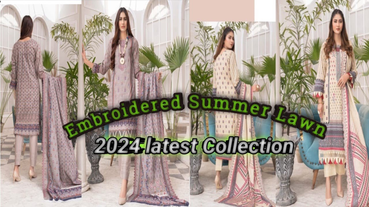 Emerald by Naubahar| Embroidered summer lawn #trending #viral