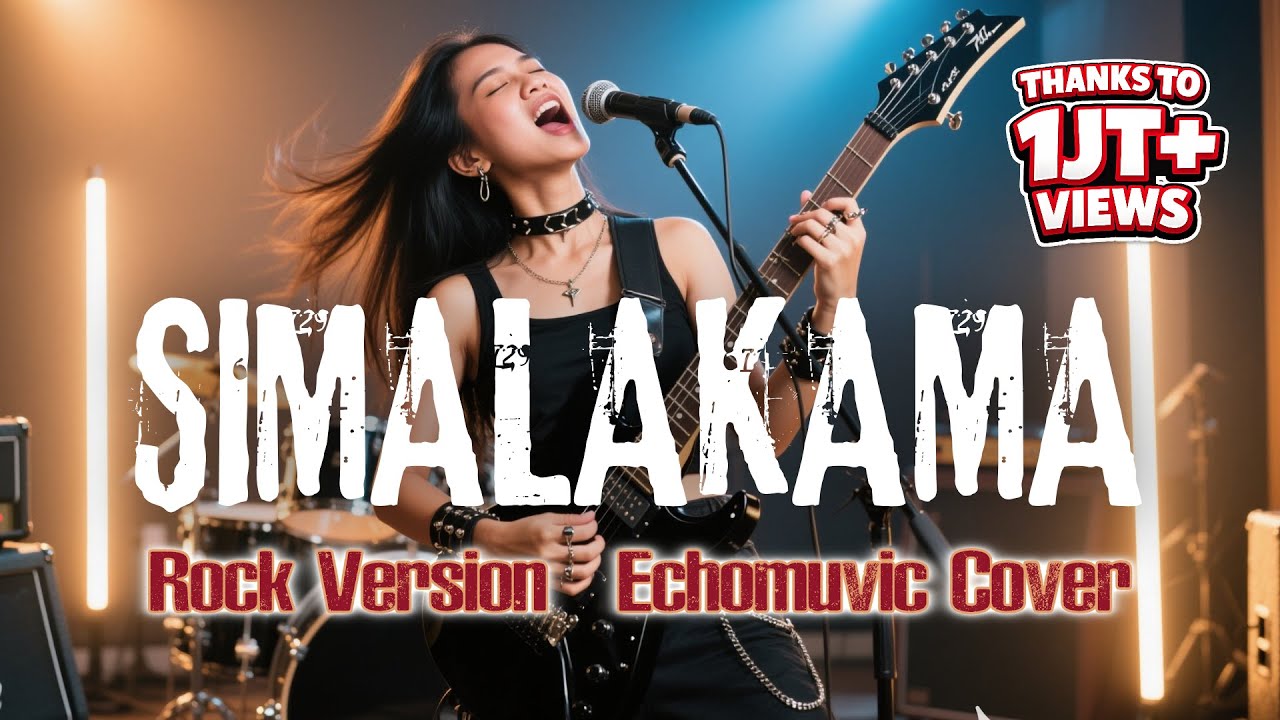 SIMALAKAMA - ROCK VERSION | COVER MUSIC AI | ECHOMUVIC