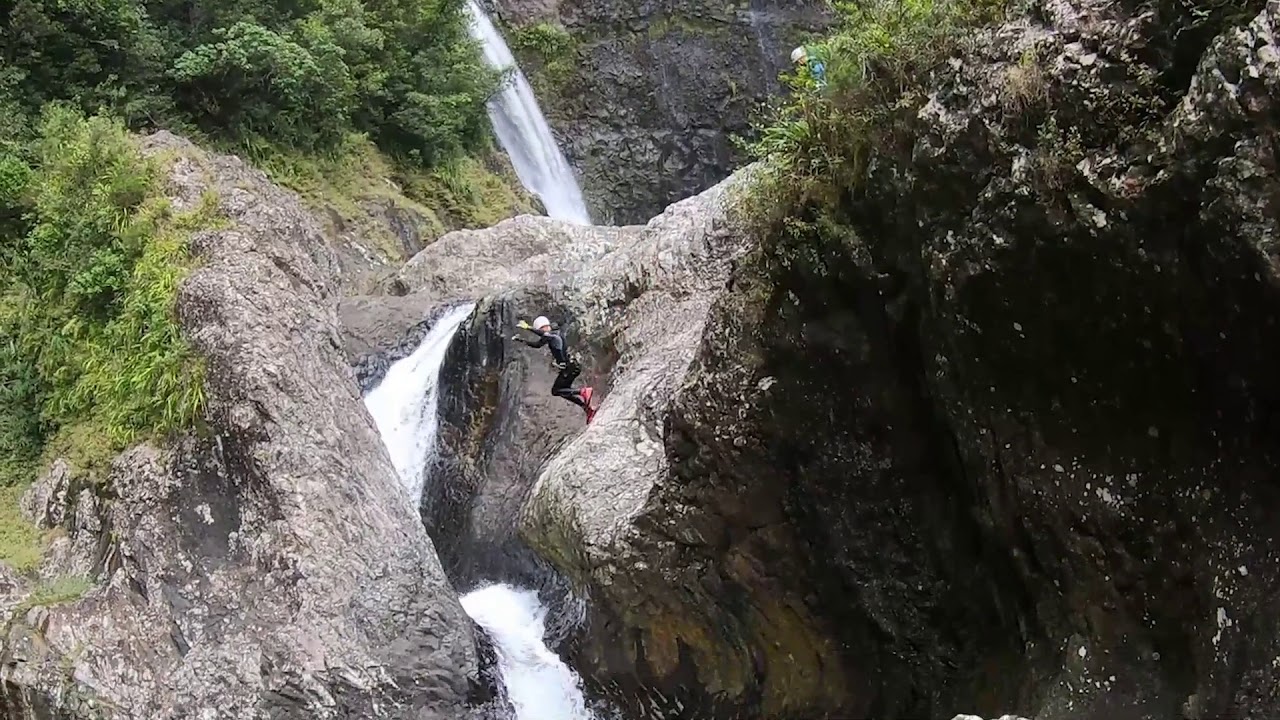 Canyon Takamaka 3 par Bras Patience Canyoning Île de la Réunion