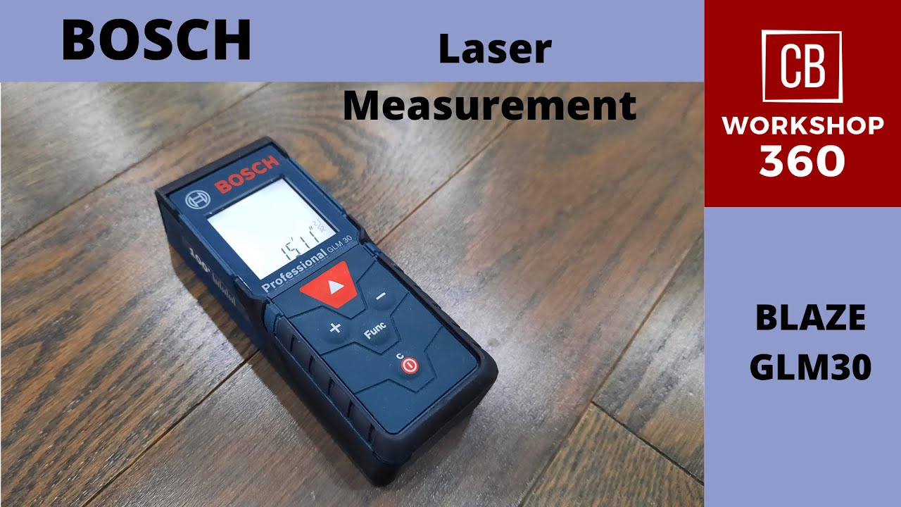 Bosch BLAZE 100 ft. Laser Measure #GLM30