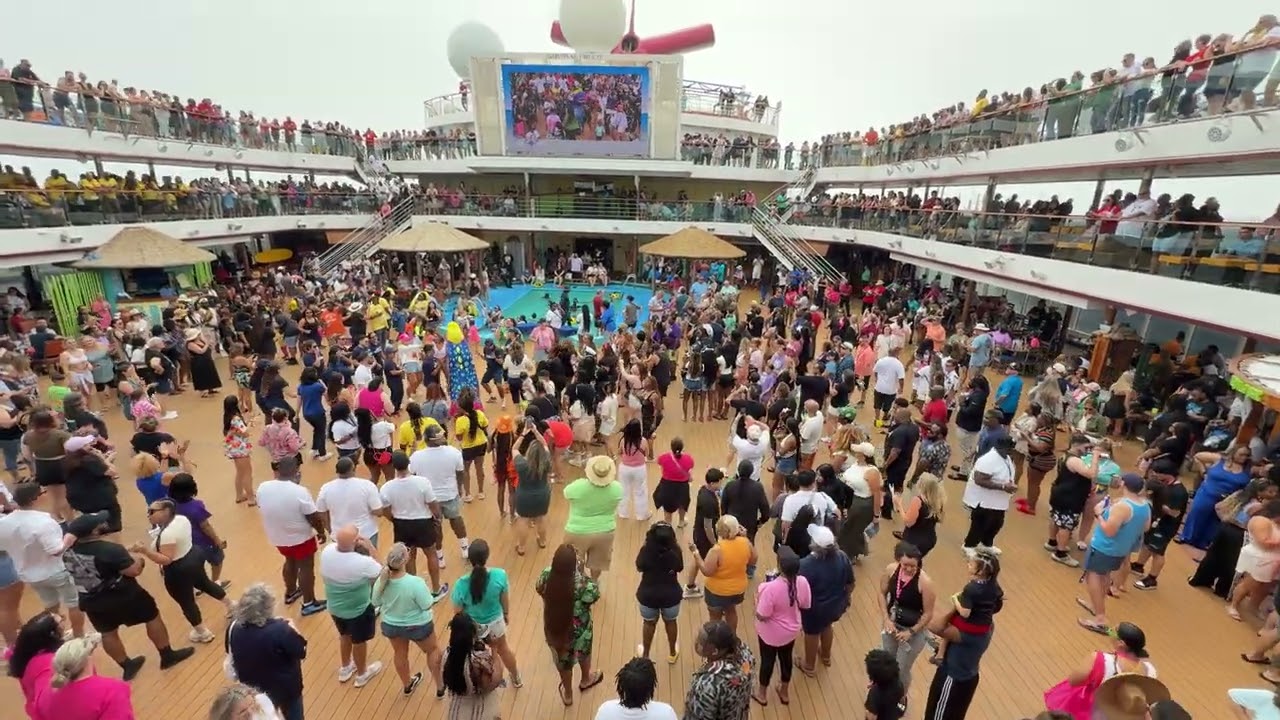 Carnival Breeze Sail Away Party April 3, 2025