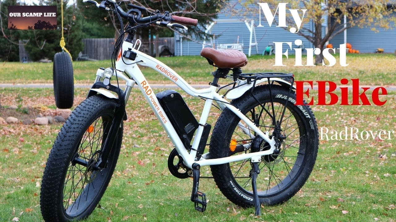 On road, off road. This thing can do it all. The RadRover Electric Bike.