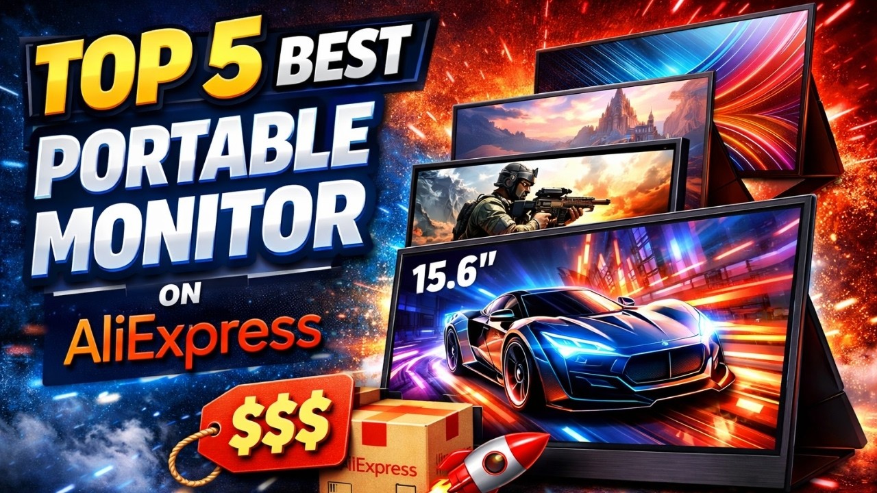 Top 5 Best Portable Monitors 2026 | USB-C, Touch, QHD & HDR Picks