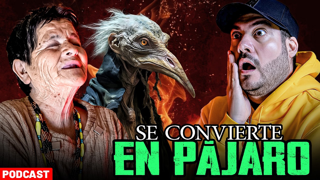 Conocí a la poderosa bruja de la Biznaga. Se convierte en ave!