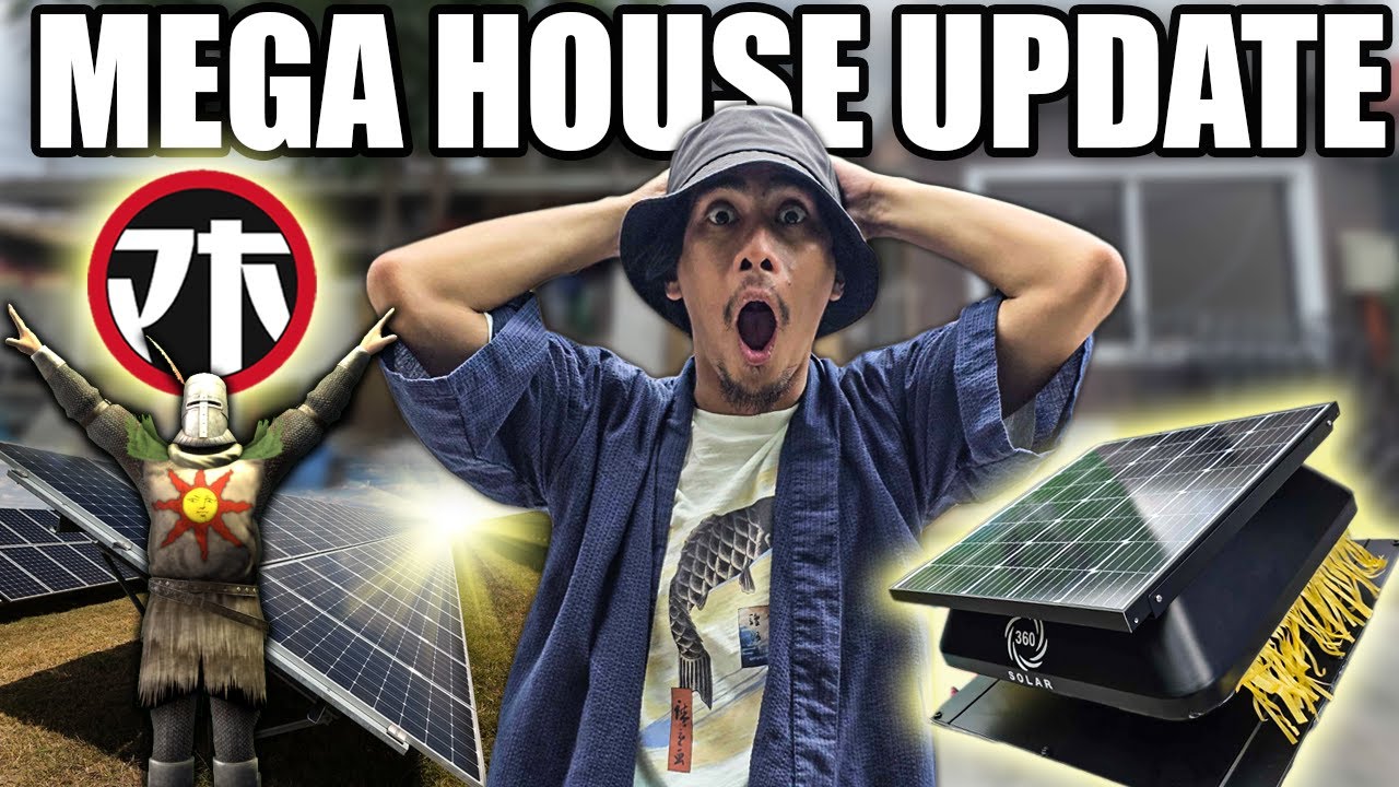 We Are SOLAR POWERED! | PR House Update #4
