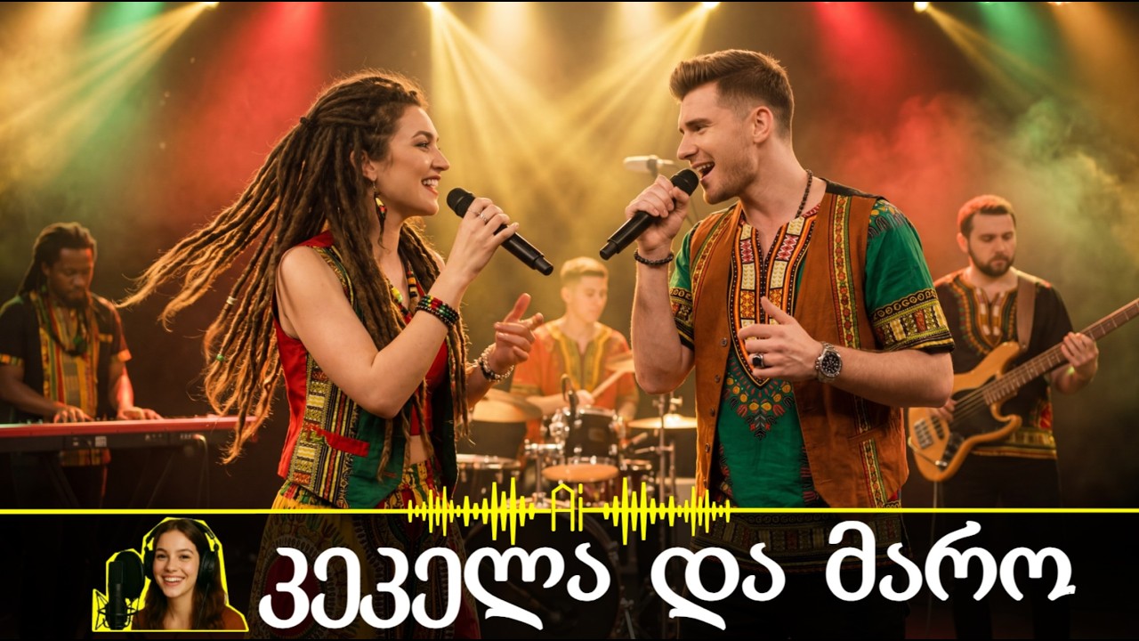 კეკელა და მარო 🎶(Reggea style)🎶(ახალი Remix)🎶 - Ai სიმღერა ნირვანა