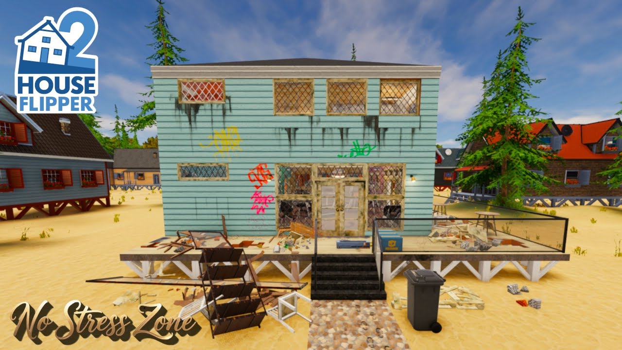 House Flipper 2 – Spill The Beans Cafe And Books Build | No Commentary (custom job)