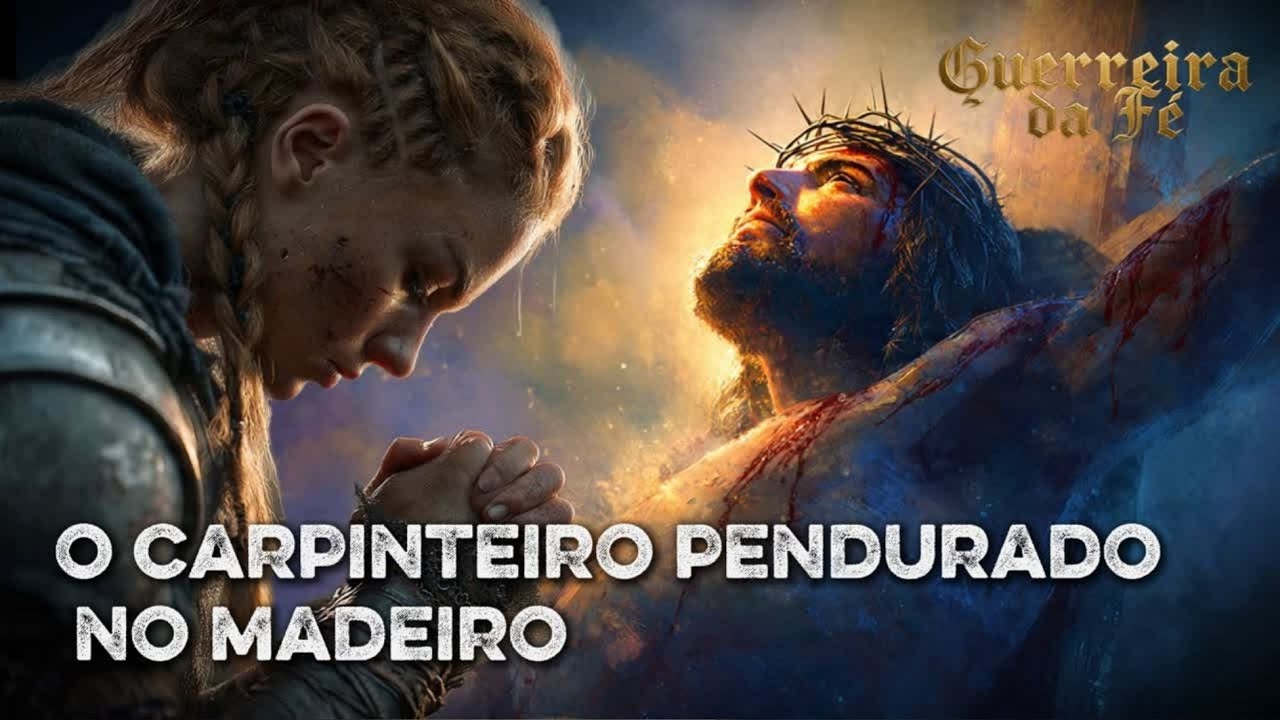 ELA CONTEMPLA O CARPINTEIRO NO MADEIRO — E NÃO CONSEGUE FICAR DE PÉ