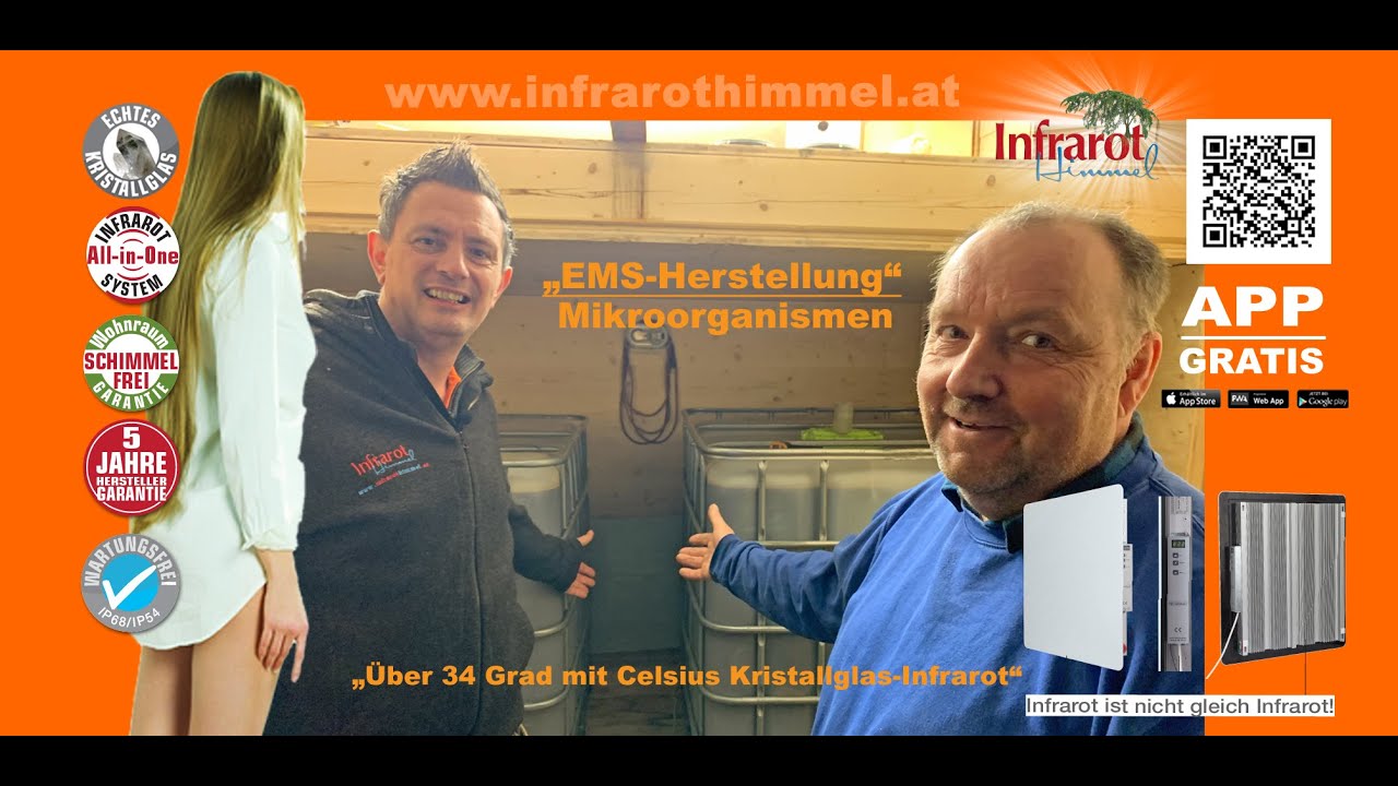 Mikroorganismen EM Herstellung, Bauern, Heu, Heutrocknen, EM, Bio, Biod&uuml;nger, Celsius Infrarot
