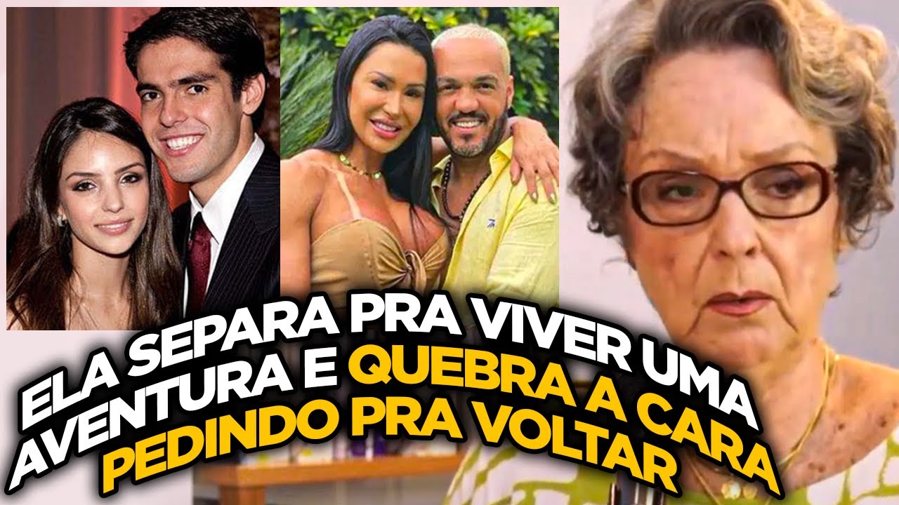 PSICANALISTA EXPLICA SEPARA&Ccedil;&Atilde;O DE KAK&Aacute; E BELO: ELAS CAEM FORA DO CASAMENTO! Dra. Cl&aacute;udia Pacheco