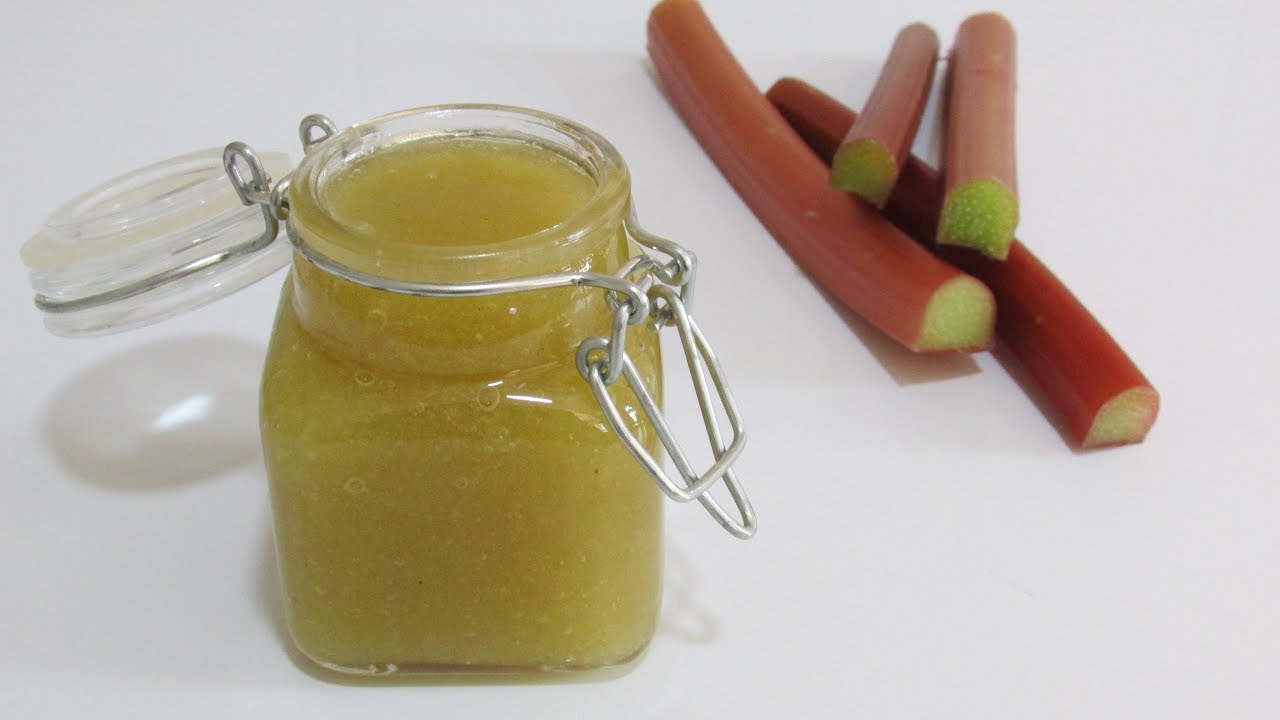 MERMELADA DE RUIBARBO | CASERA Y DELICIOSA