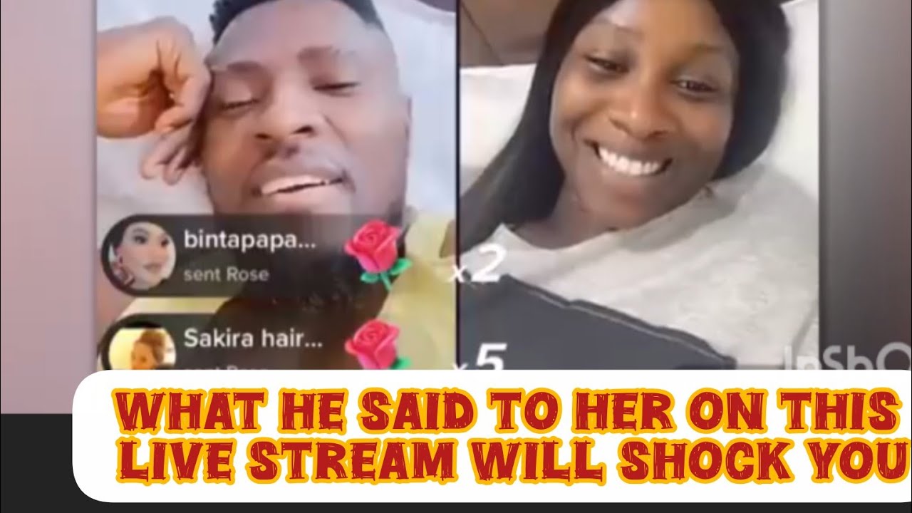 👉 watch Maurice sam shares beautiful interesting moment with Sonia uche on live stream today 