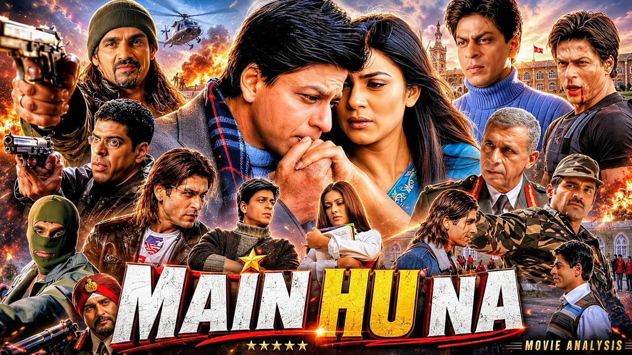 Main Hoon Na Full Movie 2004 | Shah Rukh Khan |  Sushmita Sen | Suniel Shetty | Review & Facts