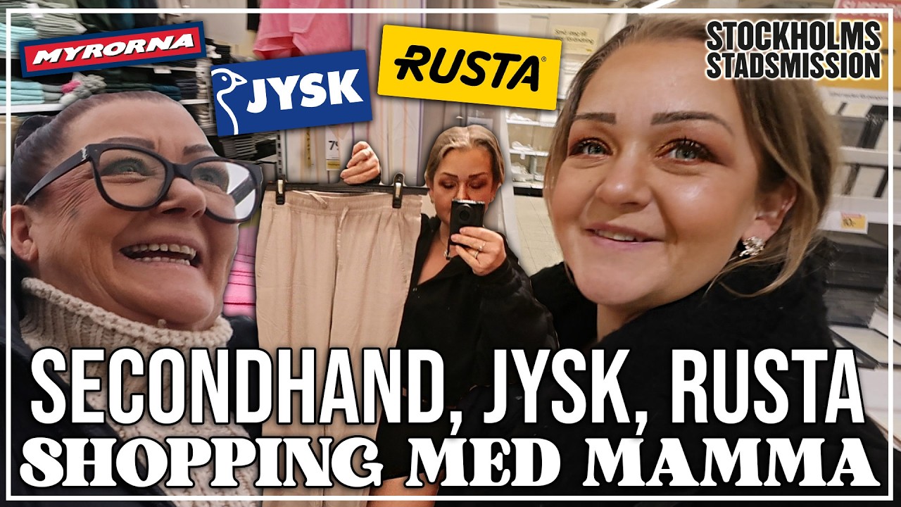SHOPPA MED OSS | SECONDHAND-RUNDA, INREDNING & MAT (mamma är min taxi)