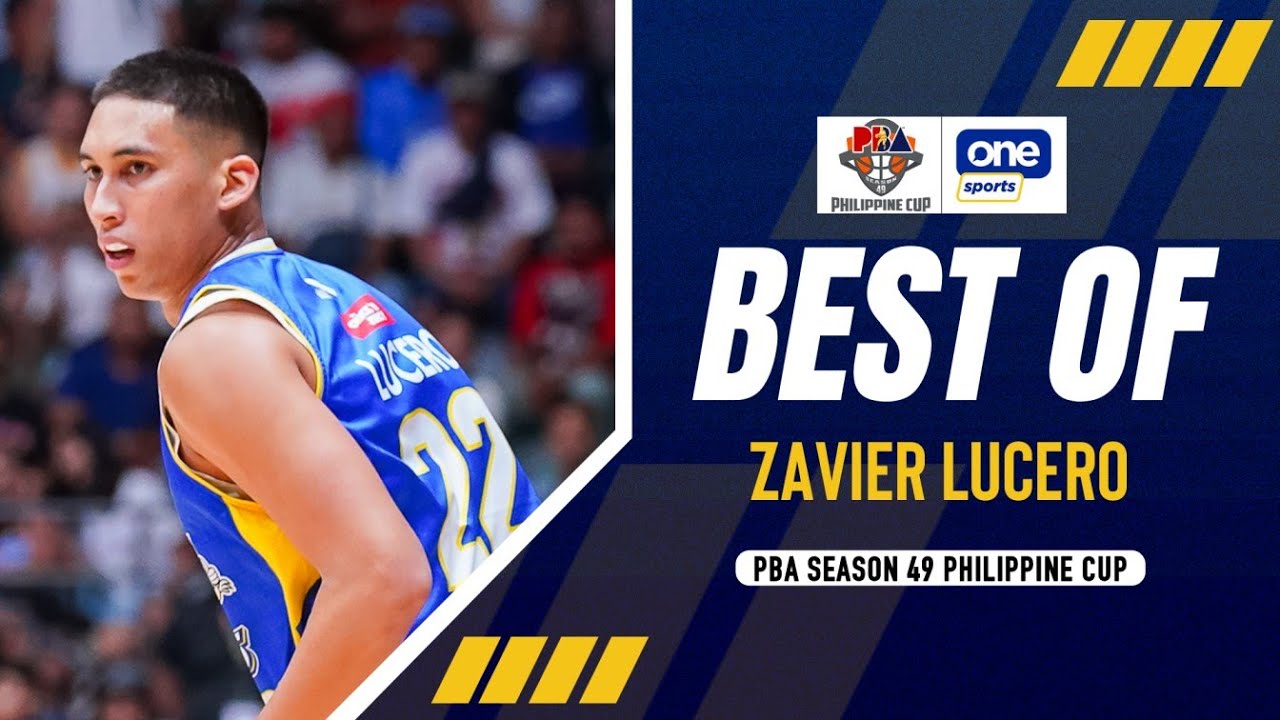 BEST OF ZAVIER LUCERO | PBA SEASON 49 PHILIPPINE CUP | HIGHLIGHTS
