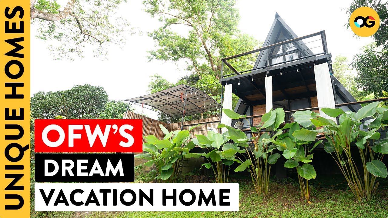 Back Home From Overseas: Explore This A-Frame Vacation Home on a Serene Farm in Tanay | OG