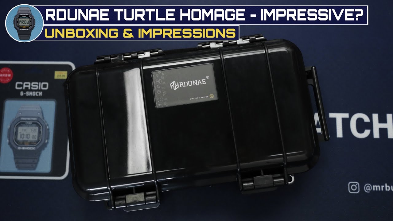 RDUNAE R2 Turtle Homage Unboxing & Impressions - A Channel First