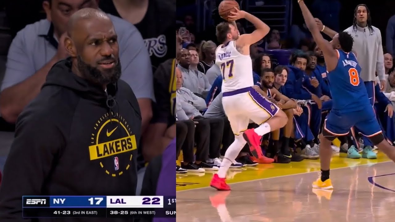 Luka Doncic Turned LeBron James Into A FAN 💀