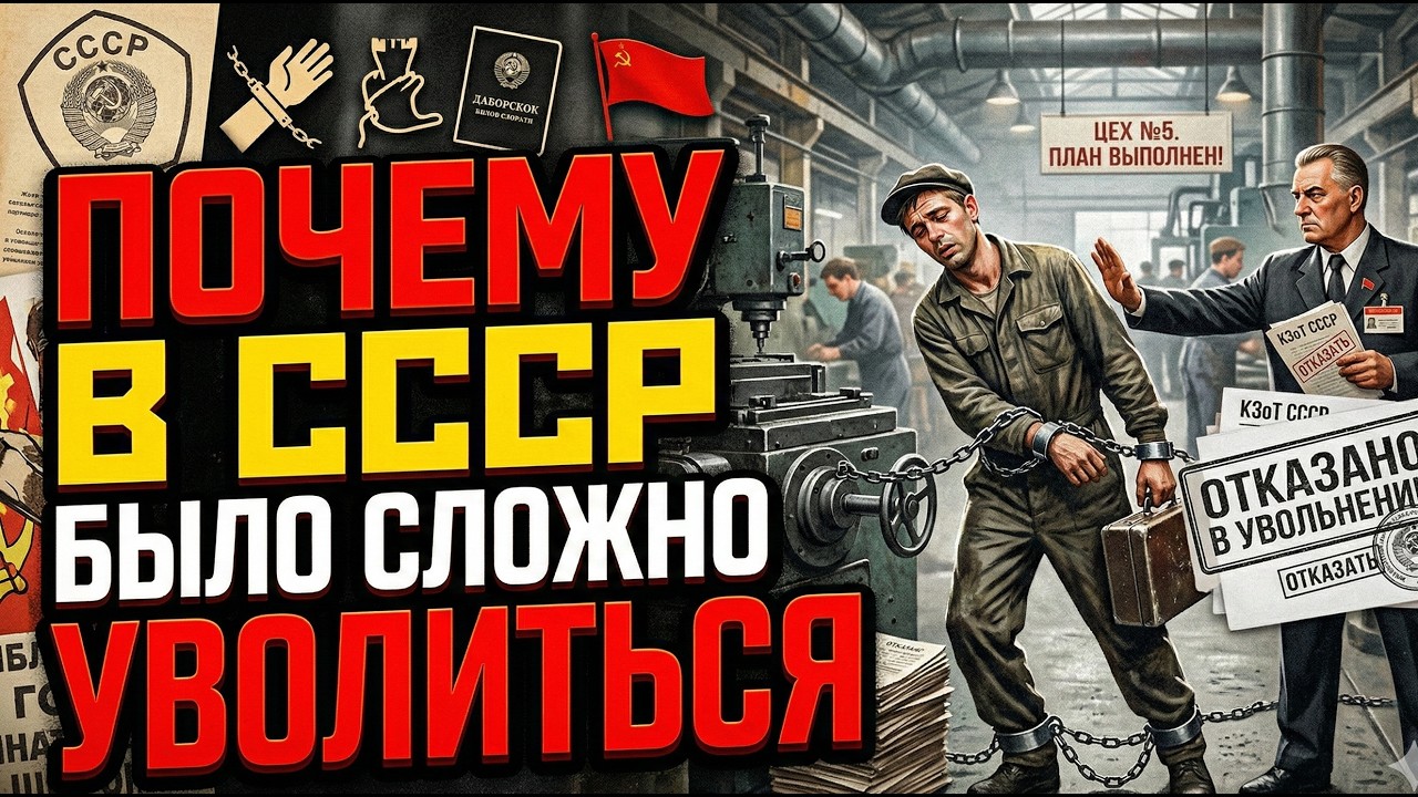 Почему в СССР было сложно уволиться
