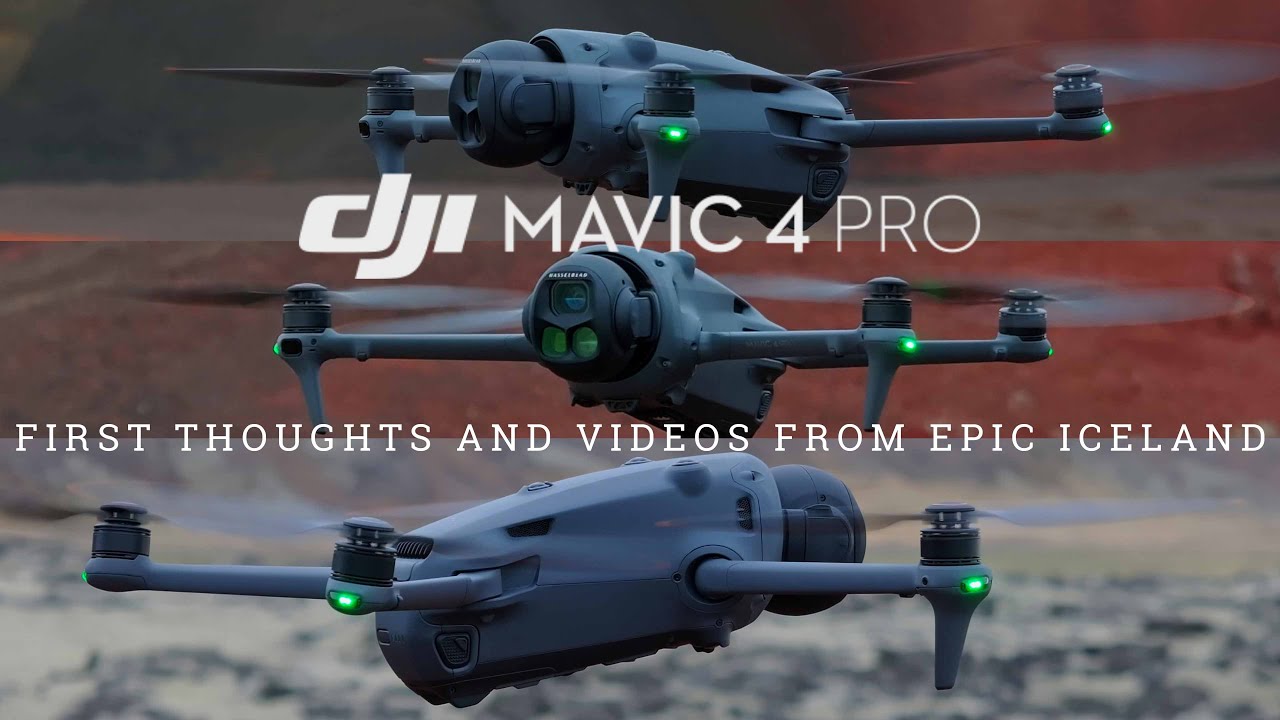 DJI MAVIC 4 PRO IN ICELAND - THE NEW KING OF DRONES!