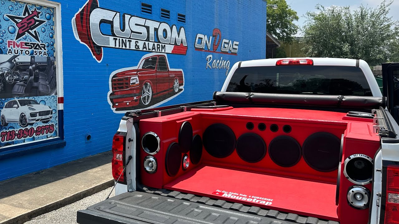 Pulled up to Houstons top Car Audio Shop!
